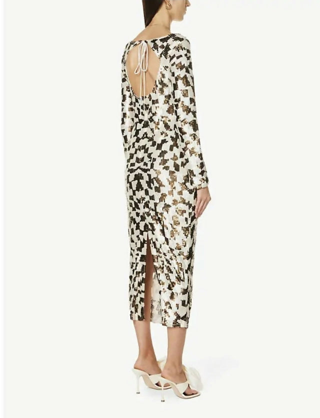 Rachel Gilbert Teddi Gown Brown 3/AU12 - 12 / Brown/White