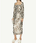 Rachel Gilbert Teddi Gown Brown 3/AU12 - 12 / Brown/White