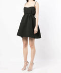 Rachel Gilbert Theo Mini Black Dress - 12 / Black - Dresses
