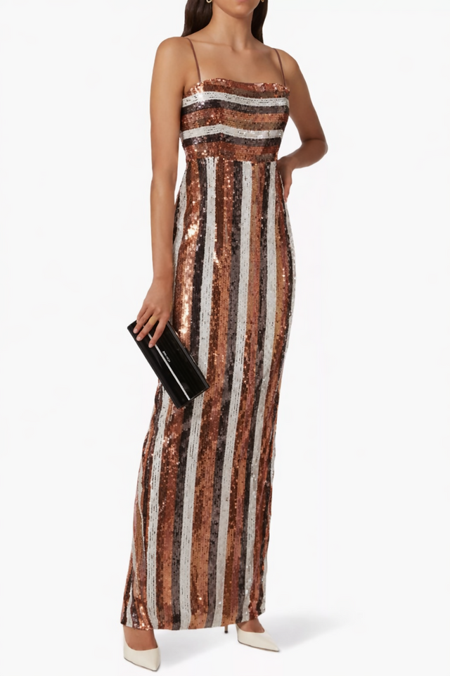 Rachel Gilbert Titan Gown 3/AU12 - 12 / Multi - Dresses