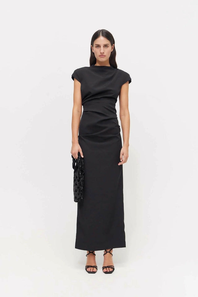 Rachel Gilbert Willa Gown in Black - 14 / Black - Dresses