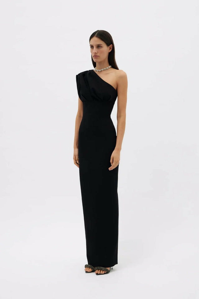 Rachel Gilbert Winnie Gown In Black Size 14 - 14 / Black - Dresses