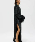Rachel Gilbert Xanthy Gown Black 1/AU8 - 8 / Black - Dresses