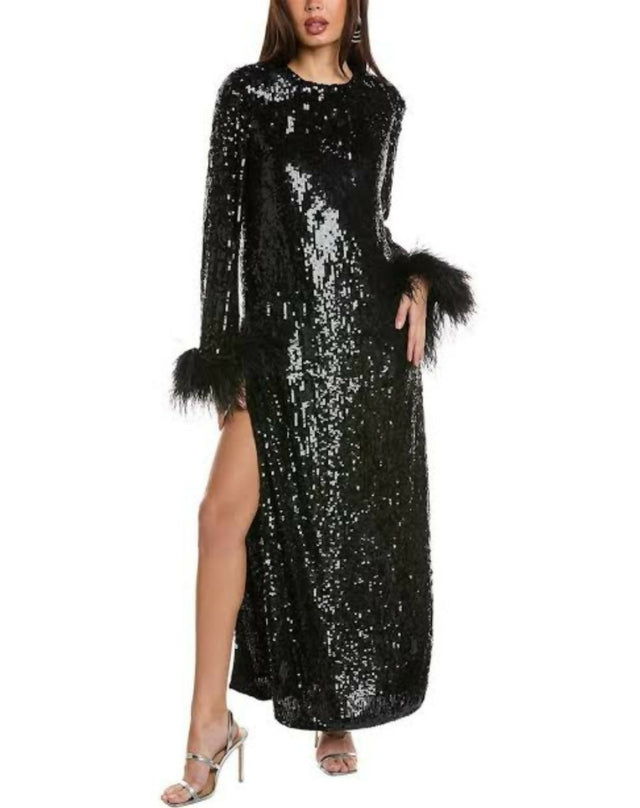 Rachel Gilbert Xanthy Gown Black 1/AU8 - 8 / Black - Dresses