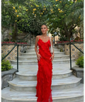 Rat and Boa Cecelia Dress - 6 / Red - Dresses