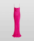 Rat and Boa Cerise Maxi Gown - 8 / Pink - Dresses