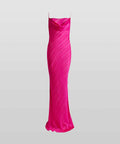 Rat and Boa Cerise Maxi Gown - 8 / Pink - Dresses