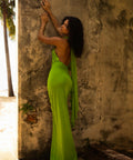Rat and Boa Daria Maxi Dress - 8 / Green - Dresses