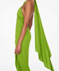Rat and Boa Daria Maxi Dress - 8 / Green - Dresses