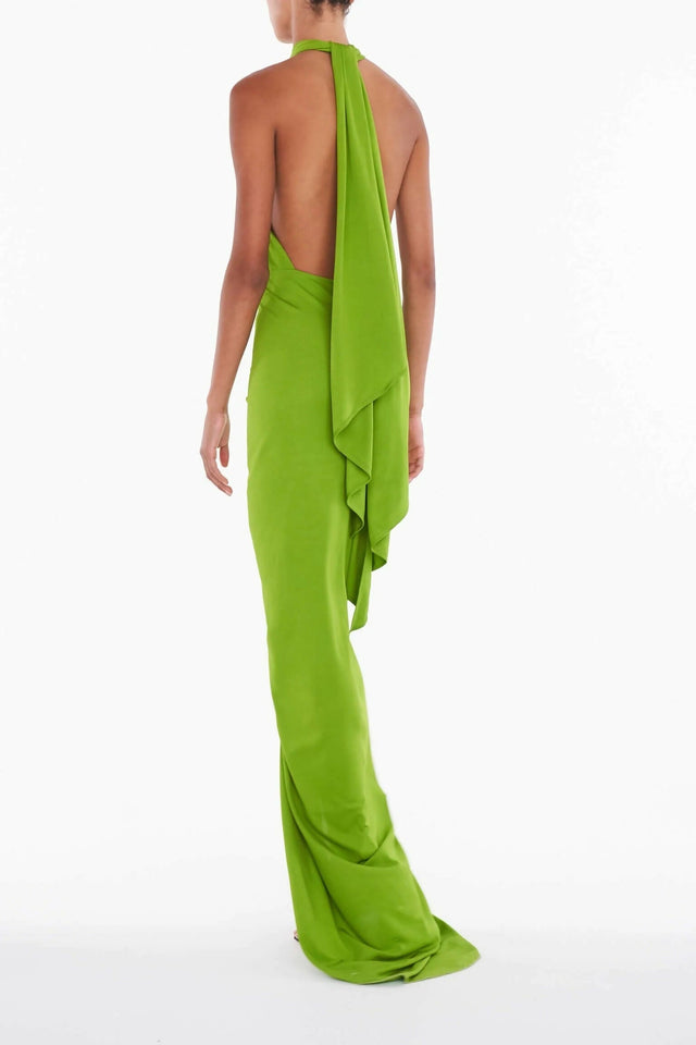 Rat and Boa Daria Maxi Dress - 8 / Green - Dresses