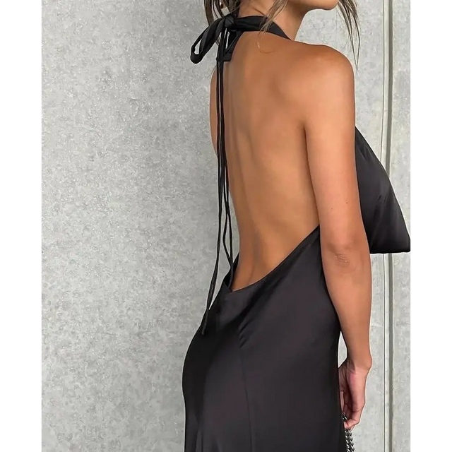 Rat and Boa Donyale Maxi Dress - 6 / Black - Dresses
