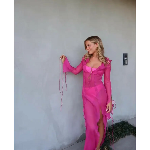 Rat and Boa Farretti Dress - 6 / Pink - Dresses