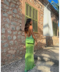 Rat and Boa Gaia Dress - 6 / Green - Dresses