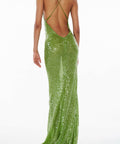 Rat and Boa Gaia Gown - 8 / Green - Dresses