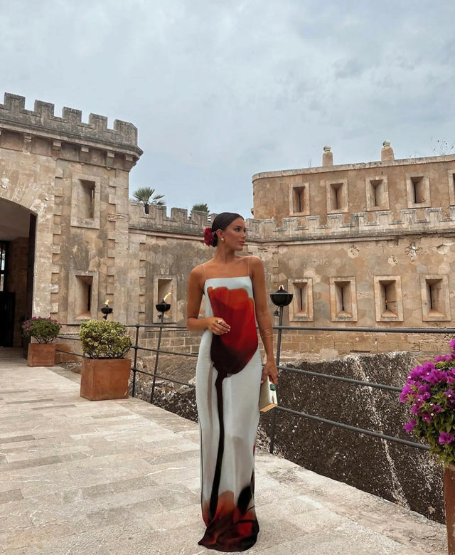 Rat and Boa Luciana Maxi Gown - 8 / Multi - Dresses