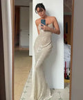 Rat and Boa Olympia Gown - 6 / Gold - Dresses