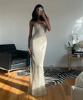 Rat and Boa Olympia Gown - 6 / Gold - Dresses
