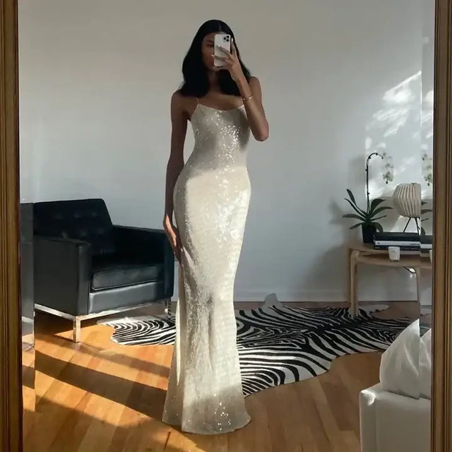 Rat and Boa Olympia Gown - 6 / Gold - Dresses