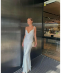 Rat and Boa Ophelia Gown in Ivory - 6 / Ivory - Dresses