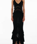 Rat and Boa Saphira Dress - 8 / Black - Dresses