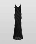 Rat and Boa Selena Midi Dress - 6 / Black - Dresses
