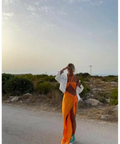 Rat and Boa Zeta Oriana Set - 6 / Orange - Outfit Sets