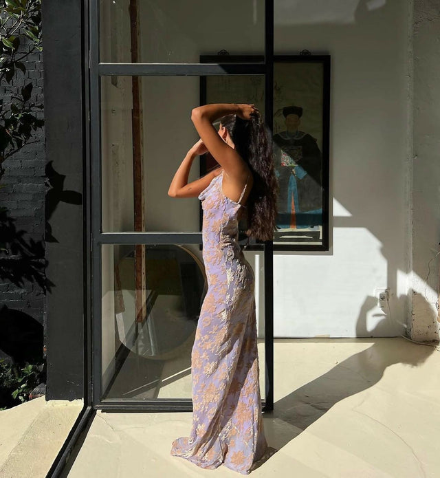 Rat & Boa Athena Dress - 6 / Lilac - Dresses