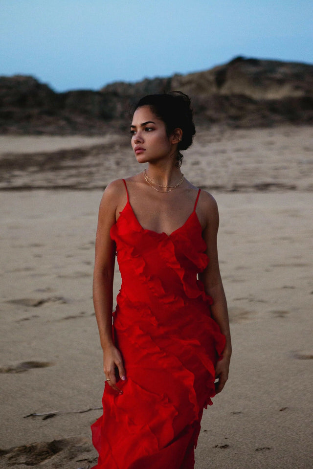 Rat & Boa Cecelia Dress Size Small - 8 / Red - Dresses