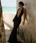 Rat & Boa Donyale Silk Maxi Dress in Black - Dresses
