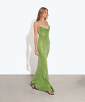 Rat & Boa Gaia Gown - 8 / Green - Dresses
