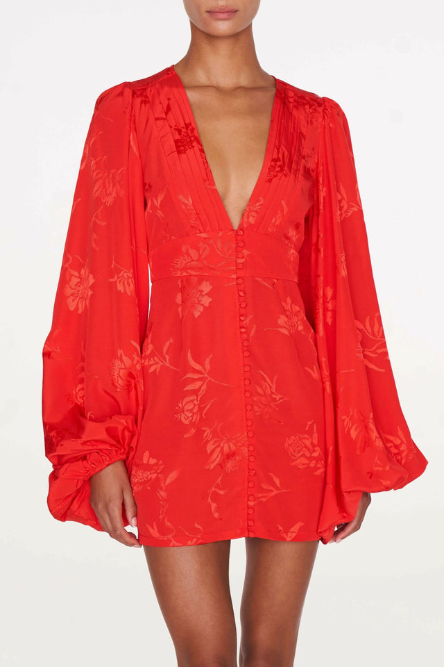 Rat & Boa Isabella Dress Red - 4 / Red - Dresses