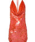 Rat & Boa Malika Dress - 8 / Orange - Dresses