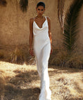 Rat & Boa Ophelia Gown in White - 6 / White - Dresses