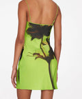 Rat & Boa Orisha Mini Dress - 8 / Green - Dresses