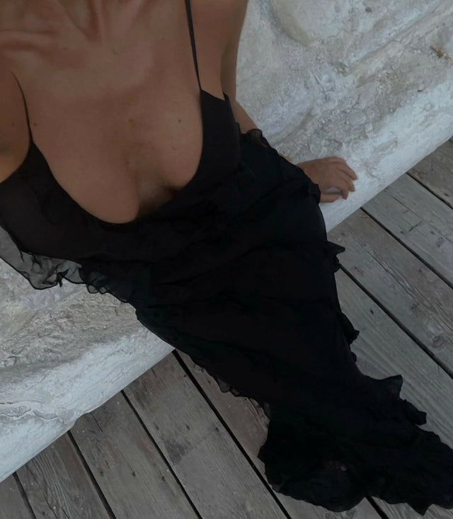 Rat & Boa Selena Dress - 8 / Black - Dresses