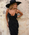 Rat & Boa Selena Ruffle Maxi Dress - Dresses
