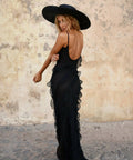 Rat & Boa Selena Ruffle Maxi Dress - Dresses