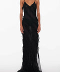 Rat & Boa Selena Ruffle Maxi Dress - Dresses