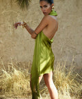 Rat & Boa Serafia Dress - 8 / Green - Dresses