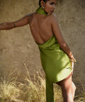 Rat & Boa Serafia Dress Green - 8 / Green - Dresses