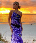 Rat & Boa Simonetta Dress - 8 / Purple - Dresses