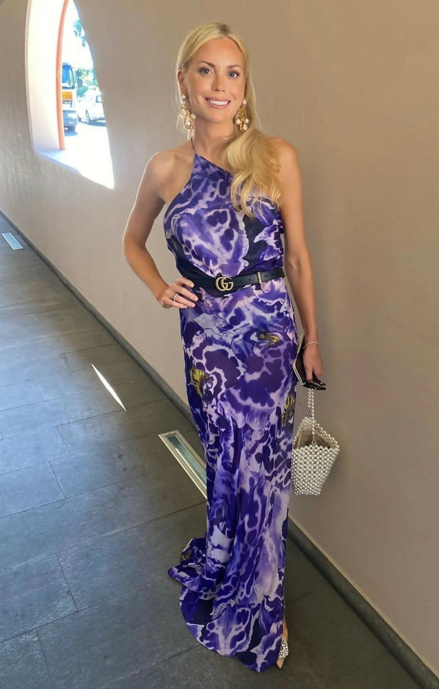 Rat & Boa Simonetta Dress - 8 / Purple - Dresses