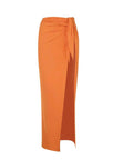 Rat & Boa Zeta Top and Oriana Skirt - 8 / Orange - Outfit Sets
