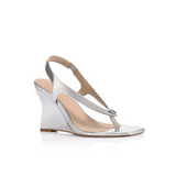 Lana Wilkinson Martine Wedge Silver Metallic view 3
