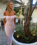 Realisation Par Claudia Dress in Super Dot Red and White Size M (10-12) - 10 / Multi - Dresses