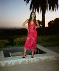 realisation par the marie silk midi dress Realisation Par