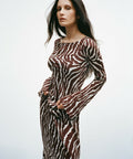 Realisation Par The Gia - Animal - 8 / Print - Dresses
