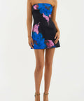 Rebecca Vallance Acid Bloom Mini Dress - 8 / Multi - Dresses