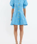 Rebecca Vallance Aegir Mini - 8 / Blue - Dresses