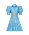 Rebecca Vallance Aegir Mini - 8 / Blue - Dresses